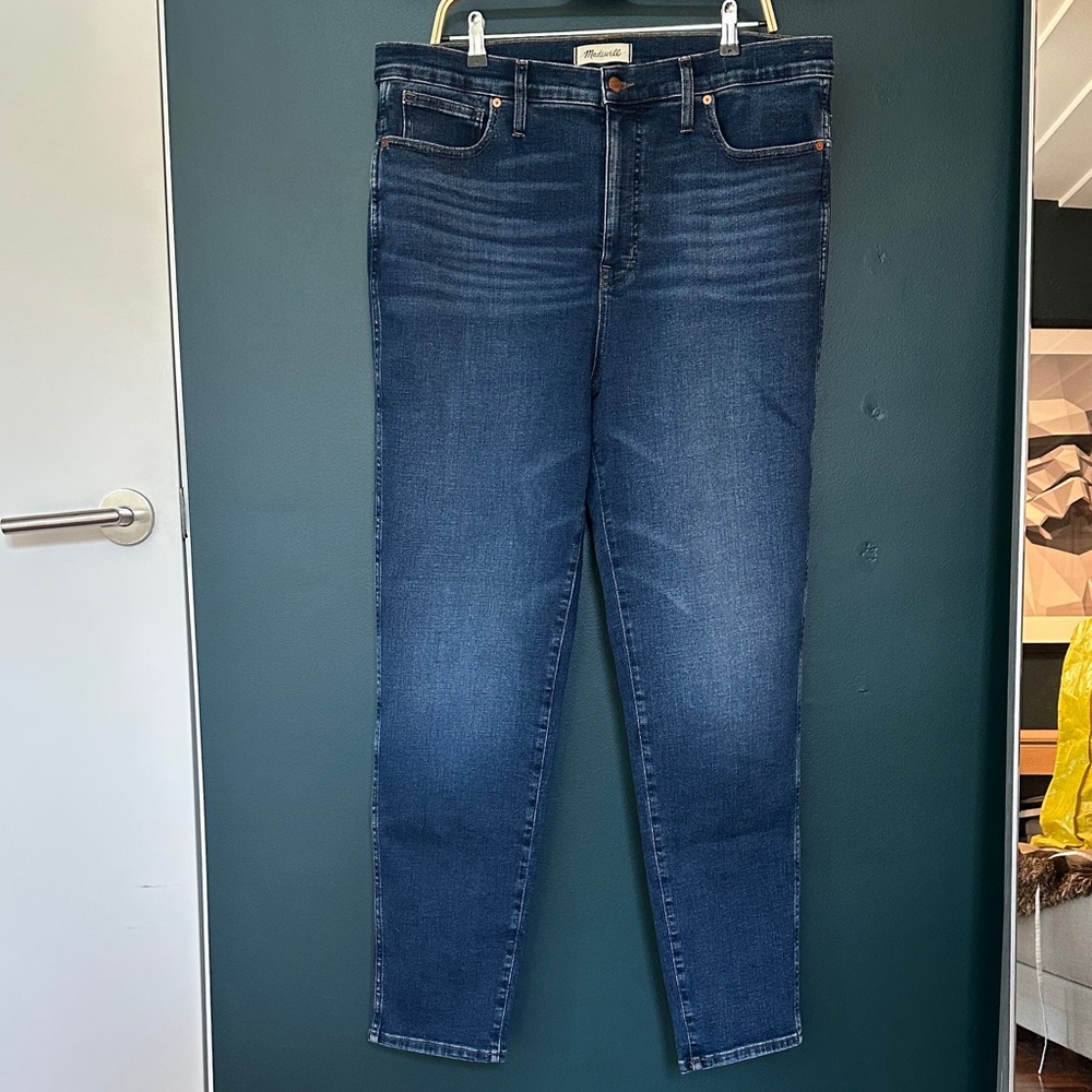 Madewell Dark Blue Skinny Jeans